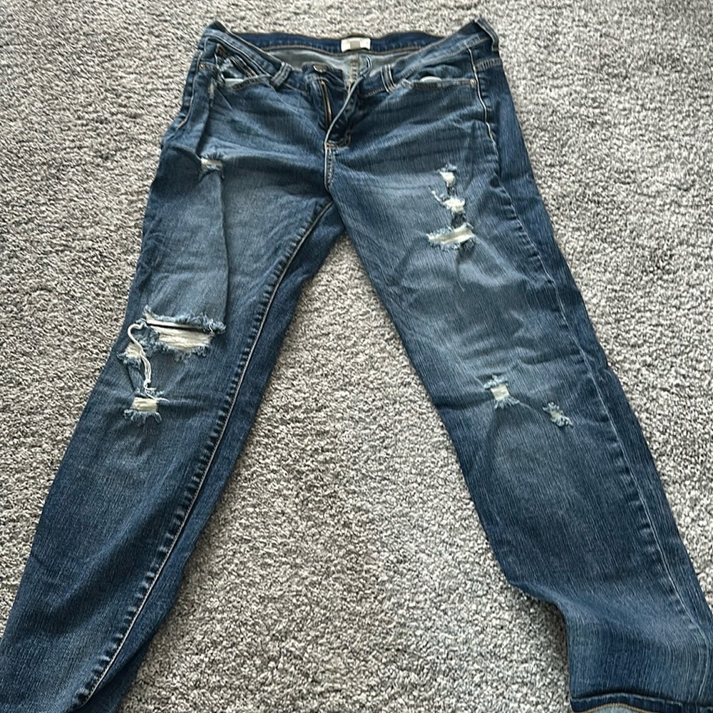 Cropped jeans